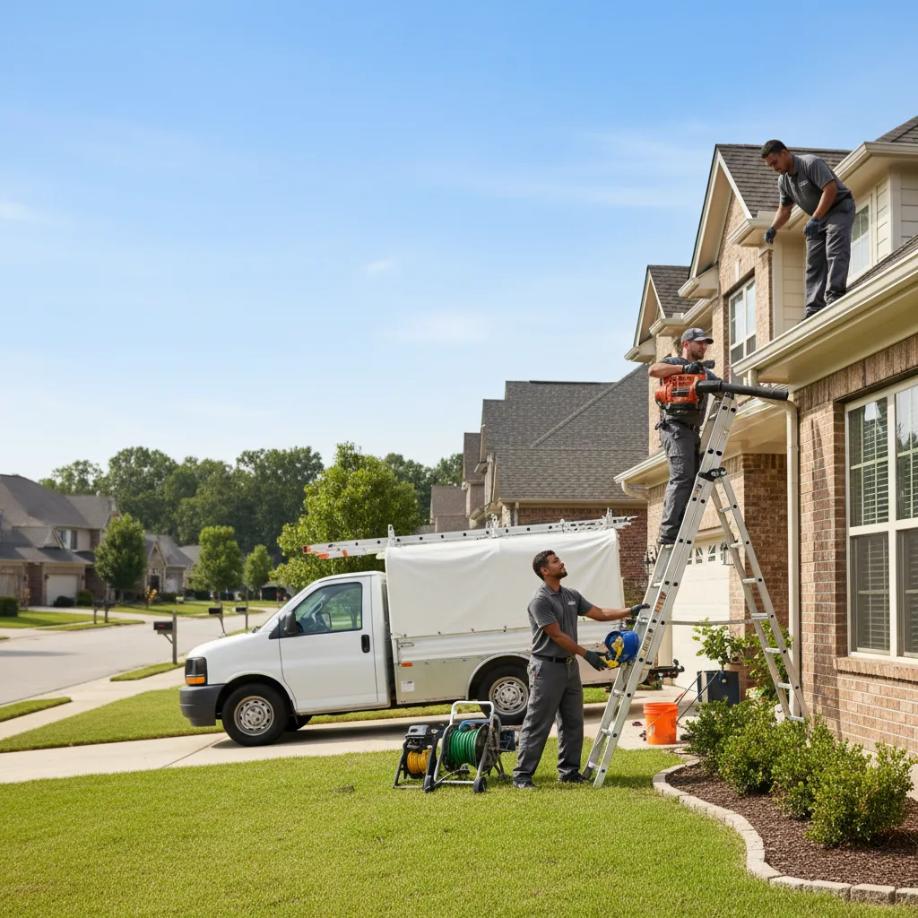 Home Gutter Service in Santo, TX near me